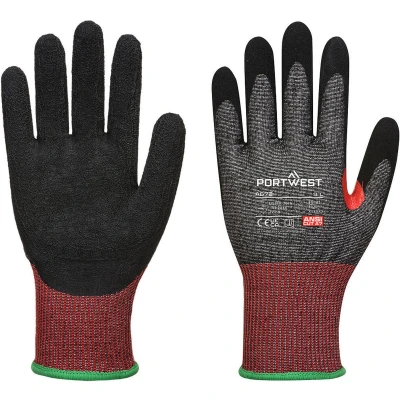 Afbeelding van Handschoen anti snij leer AHR13 CS Cut F13 Nitril Portwest