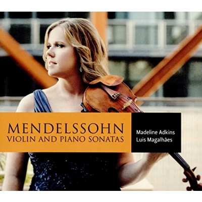 Afbeelding van Madeline Adkins &amp; Luis Magalhaes Violin Piano Sonatas (CD)