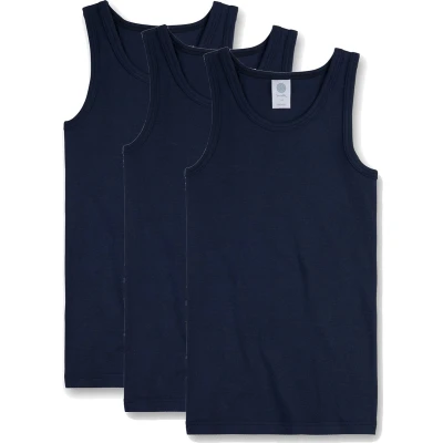 Afbeelding van Sanetta 3 PACK Hemd voor kinderen, Maat: 104, Neptun