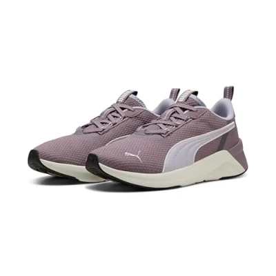Afbeelding van Puma Softride Harli Trainingsschoen, Dames, Maat: 36, Plum jam/lilac crush/warm white Textiel