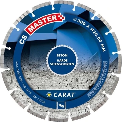 Afbeelding van Carat Diamant Zaagblad Beton CS Master 400 Mm Voor Asgat 25.4