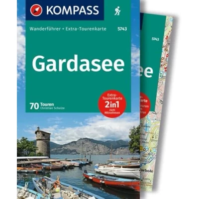 Afbeelding van KOMPASS Wanderführer 5743 Gardasee