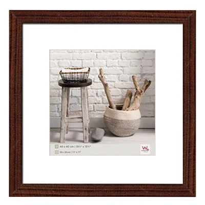 Image de Walther Design Cadre photo Home 40x40 cm Noyer