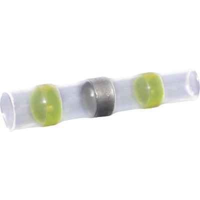 Afbeelding van Quadrios 22C464 Stootverbinder Met krimpkous 4.0 mm² 6.0 Volledig geïsoleerd Geel 1 set(s)