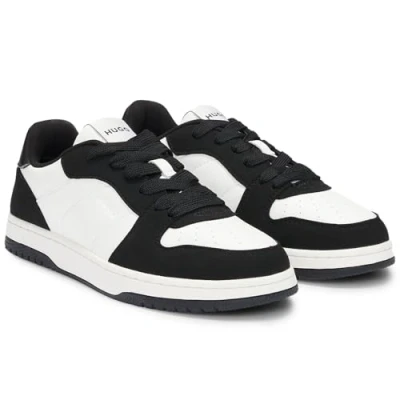 Afbeelding van HUGO Hadrian Sneakers laag, Dames, Maat: 40, Open white Imitatieleer/ textiel