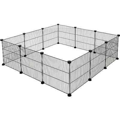 Afbeelding van Kerbl Huisdier buitenverblijf 12 rasterelementen, 35x35cm klein dier