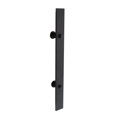 Afbeelding van Intersteel Deurgreep 400 x 40 mm mat zwart