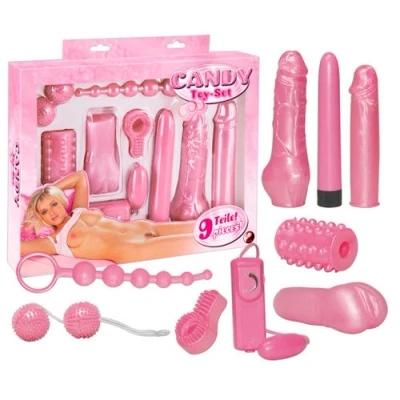 Afbeelding van Roze Vibrator Set