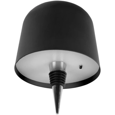 Afbeelding van Leitmotiv Tafellamp Cone Hat Led Zwart Ø10cm Scandinavisch