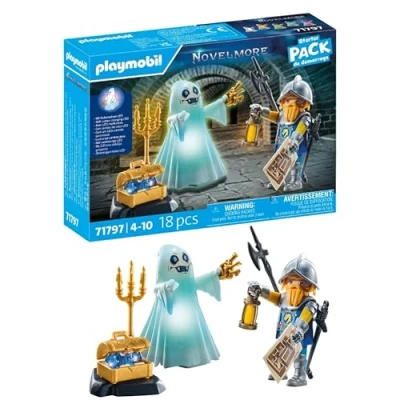 Image de Playmobil Novelmore Starter Pack 71797 Chevalier et fantôme à effets lumineux