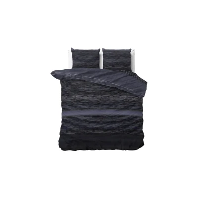 Afbeelding van Pablo Lits jumeaux dekbedovertrekset 240x220cm zwart