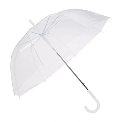 Image de Amazon Basics Parapluie cloche, rond, transparent, taille moyenne