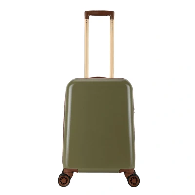 Afbeelding van Decent Retro Handbagage Koffer 55 cm Dark Green