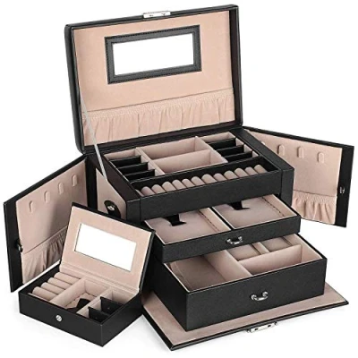 Afbeelding van Sieraden Organizer Juwelendoos/Sieradendoos Travel Sieradenorganizer