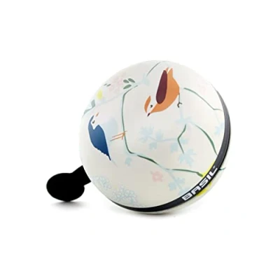 Afbeelding van Fietsbel Big Bell Wanderlust ø80mm ivory