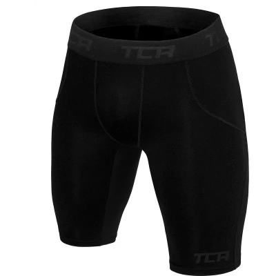 Afbeelding van SuperThermal Korte compressiebroek voor Jongens Zwart