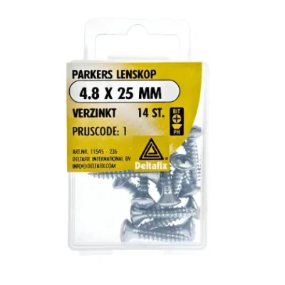 Afbeelding van Parkers 4,8xx25mm verz 14st Deltafix