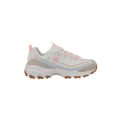 Afbeelding van Skechers D&#039;lites Bold UITZICHT VAN BEDDEN IN DE AUD, Multi Trim natuurlijk lederen mesh