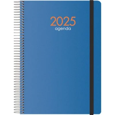 Afbeelding van Agenda SYNCRO DOHE 2024 Jaarlijks Blauw 15 x 21 cm
