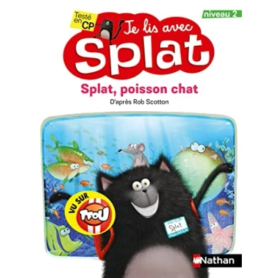 Image de Je lis avec Splat: Splat, poisson chat Niveau 2