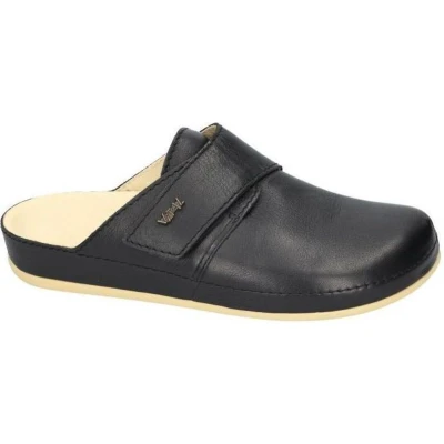 Afbeelding van Vital Heren zwart pantoffel/slippers maat 40
