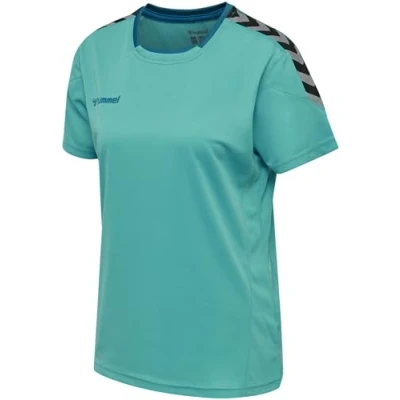 Afbeelding van Hummel Hmlauthentic Tshirt print, Dames, Maat: 34, Evergreen