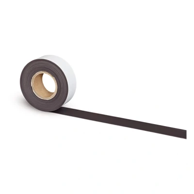 Image de Bande magnétique auto adhésive noire Largeur 1 à 10 cm Maul