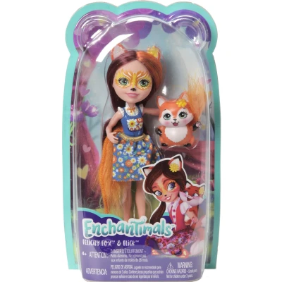 Afbeelding van Mattel Enchantimals Pop &amp; Dierenvriendje 15Cm