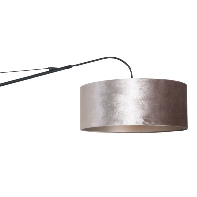 Afbeelding van Steinhauer wandlamp Elegant classy zwart metaal 8134ZW
