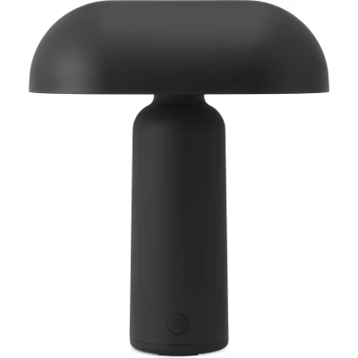 Afbeelding van Normann Copenhagen Oplaadbare Tafellamp Zwart