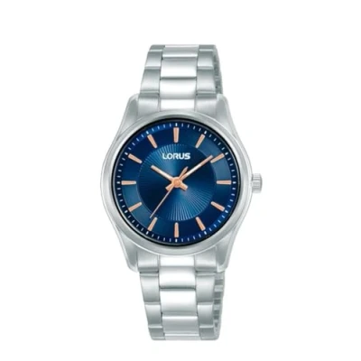 Afbeelding van Lorus RG243XX9 Dameshorloge, analoog, kwarts, met roestvrijstalen armband, zilver, zilver.