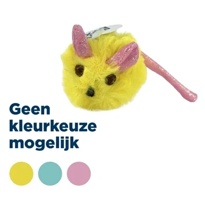 Afbeelding van Fofos Pluche Muis Met Glitterstaart 14,5X6X6 CM