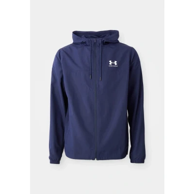 Afbeelding van Under Armour Rival Windbreaker Windjack, Heren, Maat: XXL, Midnight navy/white