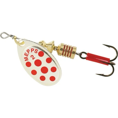 Afbeelding van Mepps Aglia Spinner Zilver/Rood 4,5g