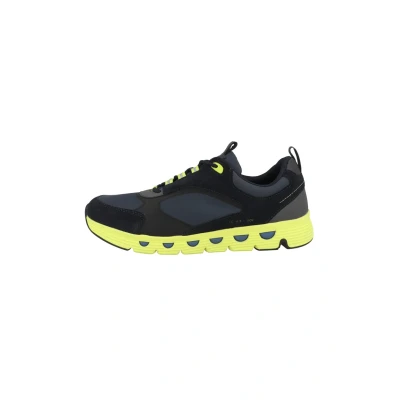 Afbeelding van Geox U Spherica ECUB Sneakers laag, Heren, Maat: 44, Navy Leer en textiel