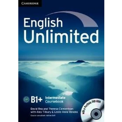 Afbeelding van English Unlimited Int coursebook + e portfolio dvd rom