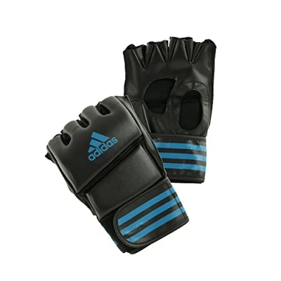 Afbeelding van Adidas Grappling Training Handschoenen Zwart/Blauw M