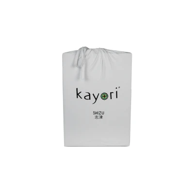 Afbeelding van Kayori Shizu Hoeslaken stretch Jersey Zilvergrijs 180 200/200 220 1 persoons,180/200,180/210,180/220,200/200,200/210,200/220 (Kleur: Grijs)