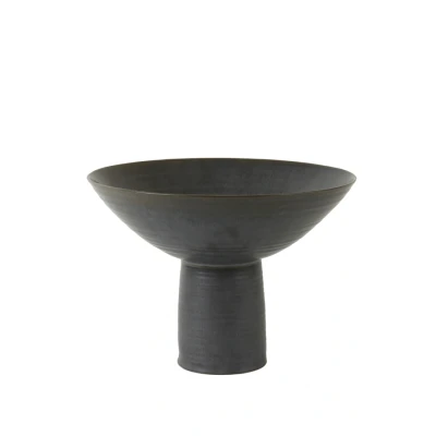 Afbeelding van Light &amp; Living Schaal LEVANI Ø35.5x25.5cm Zwart