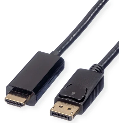 Afbeelding van DisplayPort naar HDMI kabel Roline 1 meter (4K@60Hz)