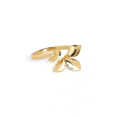 Afbeelding van Singularu Zinnia Ring goldcoloured, Dames, Maat: One Size, Gold coloured