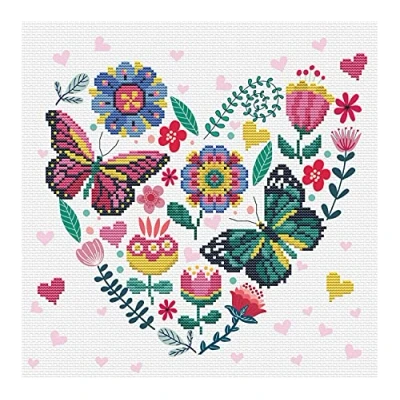 Afbeelding van Borduurpakket Love Garden voorbedrukt Needleart World