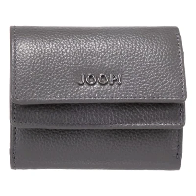 Afbeelding van JOOP! Leren Portemonnee Vivace Lina Purse Darkgrey Donkergrijs