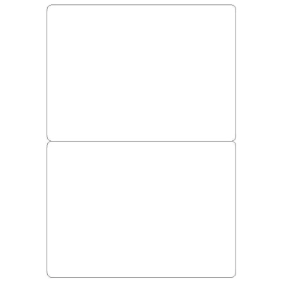 Afbeelding van A4 etiketten 200 x 144 mm wit (100 vel)