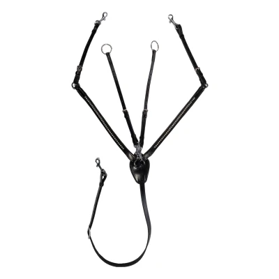 Image de HKM BorsttuigCollier de Chasse Dana Noir