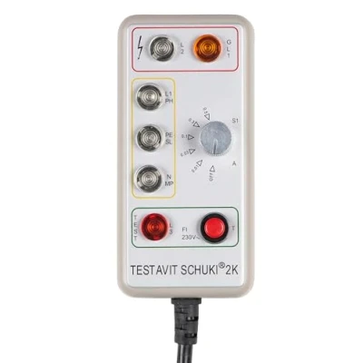 Afbeelding van Testboy Testavit Schuki 2K Stopcontacttester CAT III 300 V LED