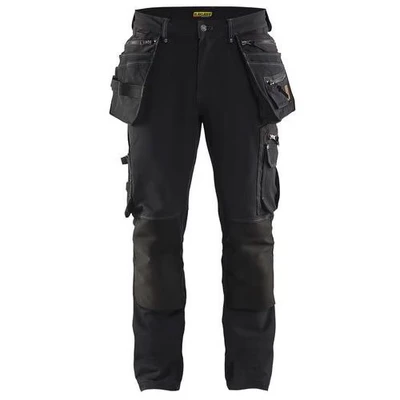 Image de Pantalon x1900 artisan stretch 4D noir