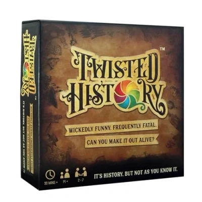 Afbeelding van Twisted History Engelstalig Partyspel Trivia Rariteiten uit de Geschiedenis