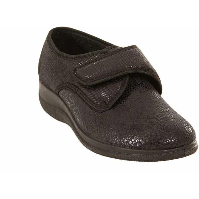Afbeelding van Able2 MSF Comfortschoen Melina zwart, dames maat 42