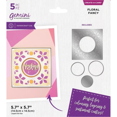 Afbeelding van Gemini CaC snijmal Simple Floral Fancy